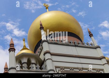 Sultanmoschee (Masjid Sultan), Kampong Glam, Singapur Stockfoto