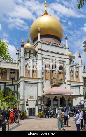 Sultanmoschee (Masjid Sultan), Kampong Glam, Singapur Stockfoto