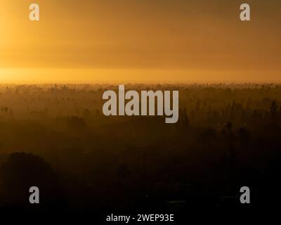 Blick Auf Den Culver City Park Stockfoto