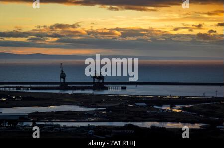 Port Talbot Harbour - 2014 Stockfoto