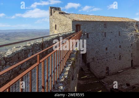 Fortezza Girifalco in Cortona, Toskana, Italien Stockfoto