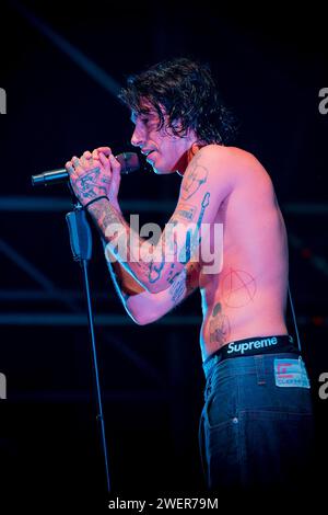 Italien 01 Juni 2023 Naska - Diego Caterbetti - Live beim Slam Dunk Italy Festival Bellaria-Igea Marina © Andrea Ripamonti / Alamy Stockfoto