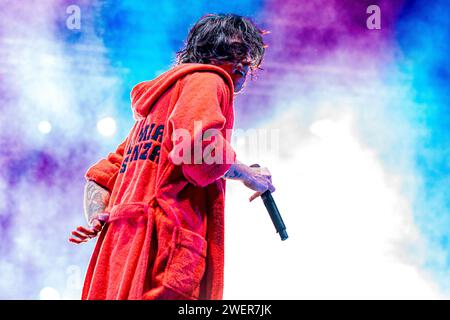 Italien 01 Juni 2023 Naska - Diego Caterbetti - Live beim Slam Dunk Italy Festival Bellaria-Igea Marina © Andrea Ripamonti / Alamy Stockfoto