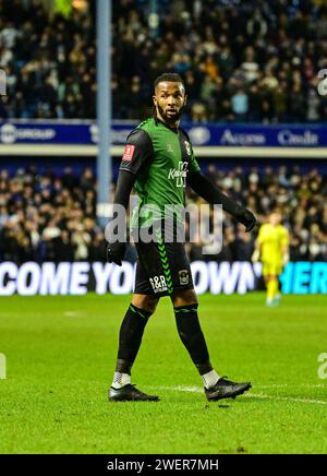 Hillsborough Stadium, Sheffield, Großbritannien. Januar 2024. FA Cup Fourth Round Football, Sheffield Wednesday gegen Coventry City; Kasey Palmer von Coventry Credit: Action Plus Sports/Alamy Live News Stockfoto