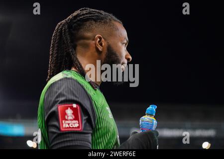 Sheffield, Großbritannien. Januar 2024. Coventry City Mittelfeldspieler Kasey Palmer (45) während des Spiels der 4. Runde des Sheffield Wednesday FC gegen Coventry City FC Emirates FA Cup im Hillsborough Stadium, Sheffield, England, Vereinigtes Königreich am 26. Januar 2024 Credit: Every Second Media/Alamy Live News Stockfoto