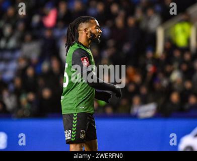 Hillsborough Stadium, Sheffield, Großbritannien. Januar 2024. FA Cup Fourth Round Football, Sheffield Wednesday gegen Coventry City; Kasey Palmer von Coventry Credit: Action Plus Sports/Alamy Live News Stockfoto