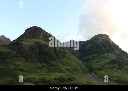 Highland Mountains an der A82, Corrour, Schottland Stockfoto