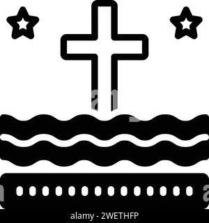 Symbol für Liturgie, Ritual Stock Vektor