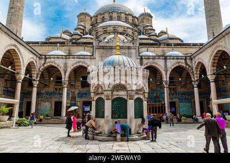 Hagia Sophia, Juwel der byzantinischen Kunst. Erst eine christliche Kirche, dann eine orthodoxe Kirche. Stockfoto