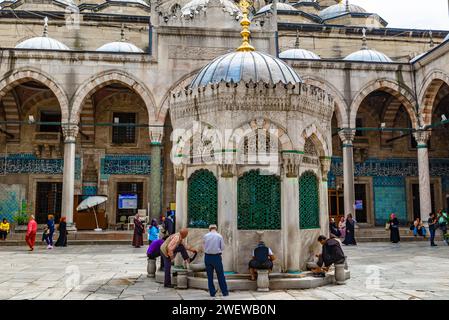 Hagia Sophia, Juwel der byzantinischen Kunst. Erst eine christliche Kirche, dann eine orthodoxe Kirche. Stockfoto