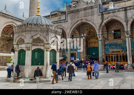 Hagia Sophia, Juwel der byzantinischen Kunst. Erst eine christliche Kirche, dann eine orthodoxe Kirche. Stockfoto