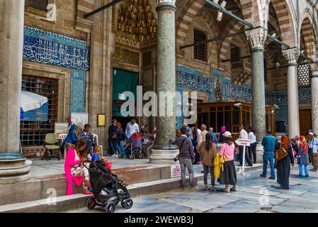 Hagia Sophia, Juwel der byzantinischen Kunst. Erst eine christliche Kirche, dann eine orthodoxe Kirche. Stockfoto