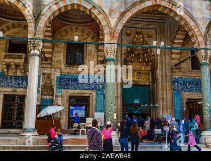 Hagia Sophia, Juwel der byzantinischen Kunst. Erst eine christliche Kirche, dann eine orthodoxe Kirche. Stockfoto