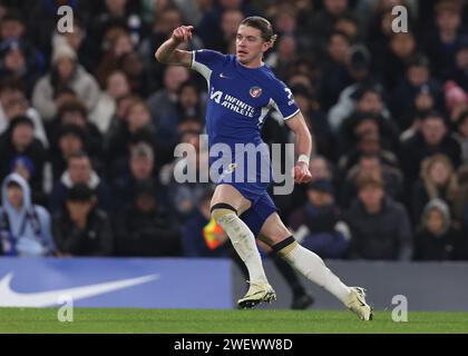London, Großbritannien. Januar 2024. Conor Gallagher aus Chelsea während des FA Cup Spiels in Stamford Bridge, London. Der Bildnachweis sollte lauten: Paul Terry/Sportimage Credit: Sportimage Ltd/Alamy Live News Stockfoto