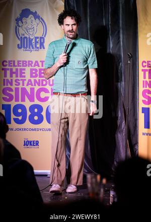 Paul F Taylor, Stand Up Comedian, Joker Comedy Club, Southend-on-Sea, Essex © Clarissa Debenham (Film Free Photography) / Alamy Stockfoto