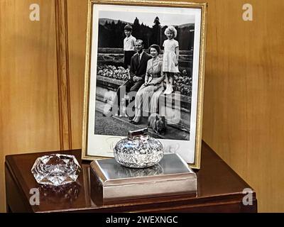 Die Yacht Ihrer Majestät Britannia Stockfoto