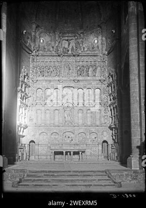 Altar Major del Monestir de Santa Maria de Poblet. Stockfoto