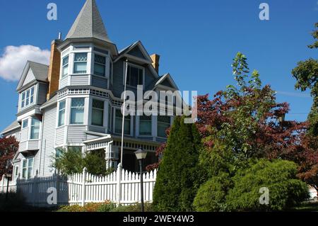 Amish Country Byway - viktorianisches Haus und Museum Stockfoto