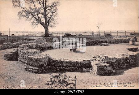 Andernos-les-Bains - Ruines gallo-romaines 4. Stockfoto