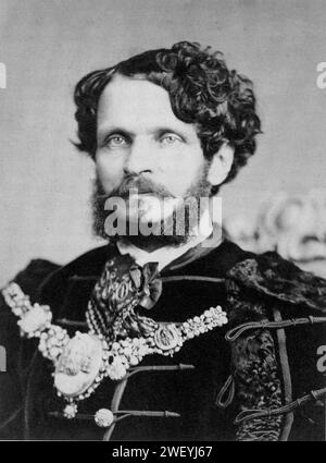 Andrássy Gyula Foto. Stockfoto