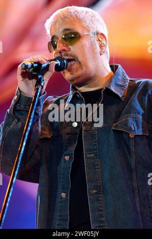 Neapel Italien 01 06 2006 : Pino Daniele im Konzert während der Musikveranstaltung Festivalbar 2007 Stockfoto