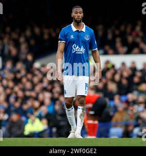 Beto #14 von Everton F.C während des FA Cup Fourth Round Matches zwischen Everton und Luton Town im Goodison Park, Liverpool am Samstag, den 27. Januar 2024. (Foto: Mike Morese | MI News) Credit: MI News & Sport /Alamy Live News Stockfoto