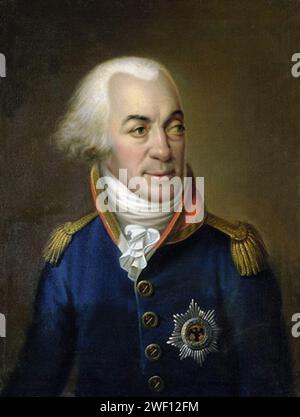 Anton Zeller - Bildnis Karl II., Herzog zu Mecklenburg-Strelitz. Stockfoto