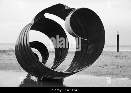 Eine Nahaufnahme von St. Marys Shell an der North Promenade, Edinburgs, Lancashire, Großbritannien, Europa Stockfoto