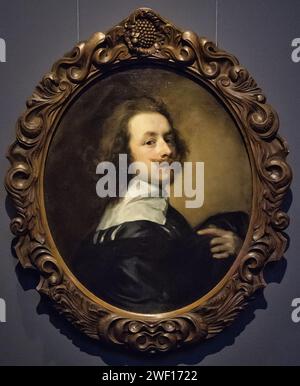 Antoon van Dyck (1599-1641) Zelfportret - Rubenshuis Antwerpen 27-09-2018 14-18-55. Stockfoto