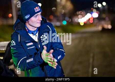 Gap, Fürstentum Monaco. Januar 2024. Während Der Fia-Rallye-Weltmeisterschaft Wrc Rallye Automobile Monte-Carlo 2024 27. Januar Gap, Frankreich Credit: Independent Photo Agency/Alamy Live News Stockfoto