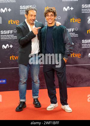 71 FESTIVAL DE CINE DE SAN SEBASTIAN / SPANIEN - MIGUEL HERRAN - ZINEMALDIA - INTERNATIONALES FILMFESTIVAL Stockfoto