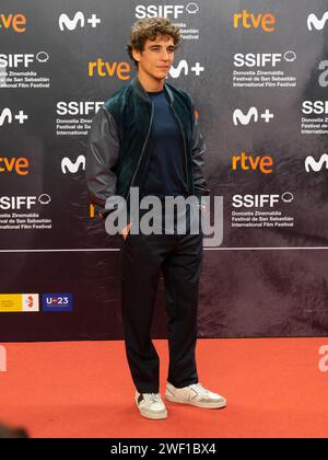 71 FESTIVAL DE CINE DE SAN SEBASTIAN / SPANIEN - MIGUEL HERRAN - ZINEMALDIA - INTERNATIONALES FILMFESTIVAL Stockfoto