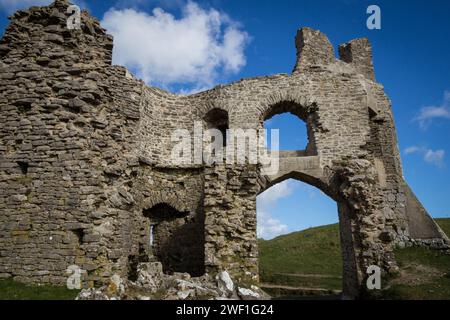 Pennard Castle, Gower - 2012 Stockfoto