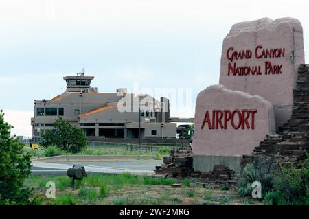 Flughafen, Flughafen, Grand Canyon Nationalpark, Arizona, USA Stockfoto