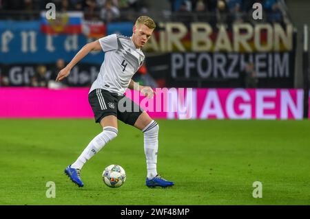 Leipzig, Deutschland – 15. November 2018. Der deutsche Fußballnationalspieler Matthias Ginter während des Freundschaftsspiels Deutschland gegen Russland in Le Stockfoto