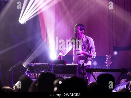 San Francisco, USA. Januar 2024. Lotus tritt am 26. Januar 2024 im Independent Nachtclub in San Francisco, Kalifornien, auf. Foto: C Flanigan/imageSPACE Credit: Imagespace/Alamy Live News Stockfoto