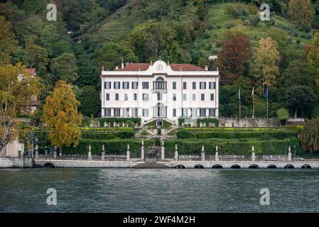 TREMEZZO, ITALIEN - OKTOBER 02,2023 - berühmte Villa Carlotta am Comer See, Italien Stockfoto