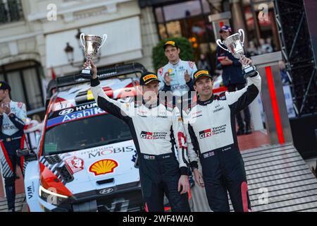 Gap, Fürstentum Monaco. Januar 2024. Während Der Fia-Rallye-Weltmeisterschaft Wrc Rallye Automobile Monte-Carlo 2024 28. Januar Gap, Frankreich Credit: Independent Photo Agency/Alamy Live News Stockfoto