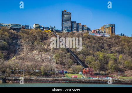 duquesne Inline in Pittsburgh, Pennsylvania Stockfoto