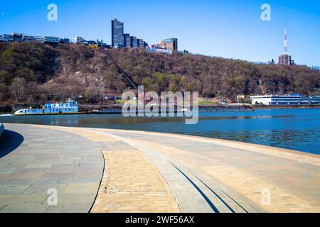 Point State Park in Pittsburgh, Pennsylvania Stockfoto
