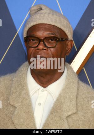 Samuel L. Jackson nimmt an der Weltpremiere von „Argylle“ am Odeon Luxe Leicester Square in London Teil. Stockfoto