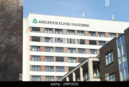 Die Asklepios Klinik Wandsbek im Marienthal in Wandsbek. Wandsbek Hamburg *** die Asklepios Klinik Wandsbek in Marienthal in Wandsbek Wandsbek Hamburg Stockfoto