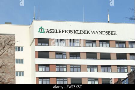 Die Asklepios Klinik Wandsbek im Marienthal in Wandsbek. Wandsbek Hamburg *** die Asklepios Klinik Wandsbek in Marienthal in Wandsbek Wandsbek Hamburg Stockfoto