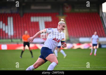 Bethany England, Tottenham Hotspur Women gegen Manchester City Women im Gaughan Stadium, East London, UK. Sonntag, 28. Januar 2024 Stockfoto