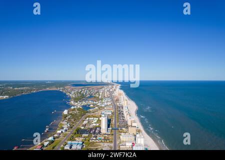 Gulf Shores, Alabama Beach im März Stockfoto