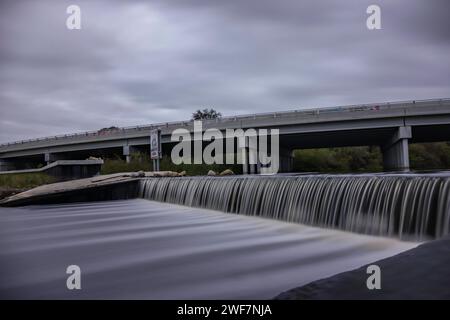 Melbourne Damm Stockfoto