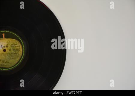 70er-Album des Künstlers John Lennon mit den Songs des Albums. Brasilien, Südamerika Stockfoto