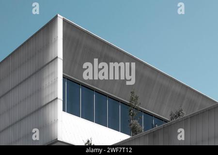 Einige kleine Details großer Gebäude in ganz Spanien Stockfoto