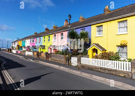 Westward Ho, Devon, North Devon, Großbritannien, England, Westward Ho!, Westward Ho Devon, Westward Ho UK, Strand, Strände, Dorf, Dörfer, Küste, Stockfoto