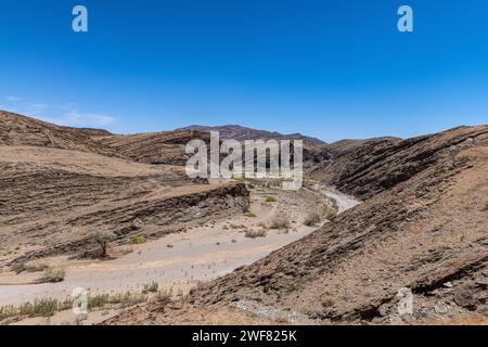 Blick Vom Kuiseb Pass In Die Kuiseb River Gorge, Namibia Stockfoto